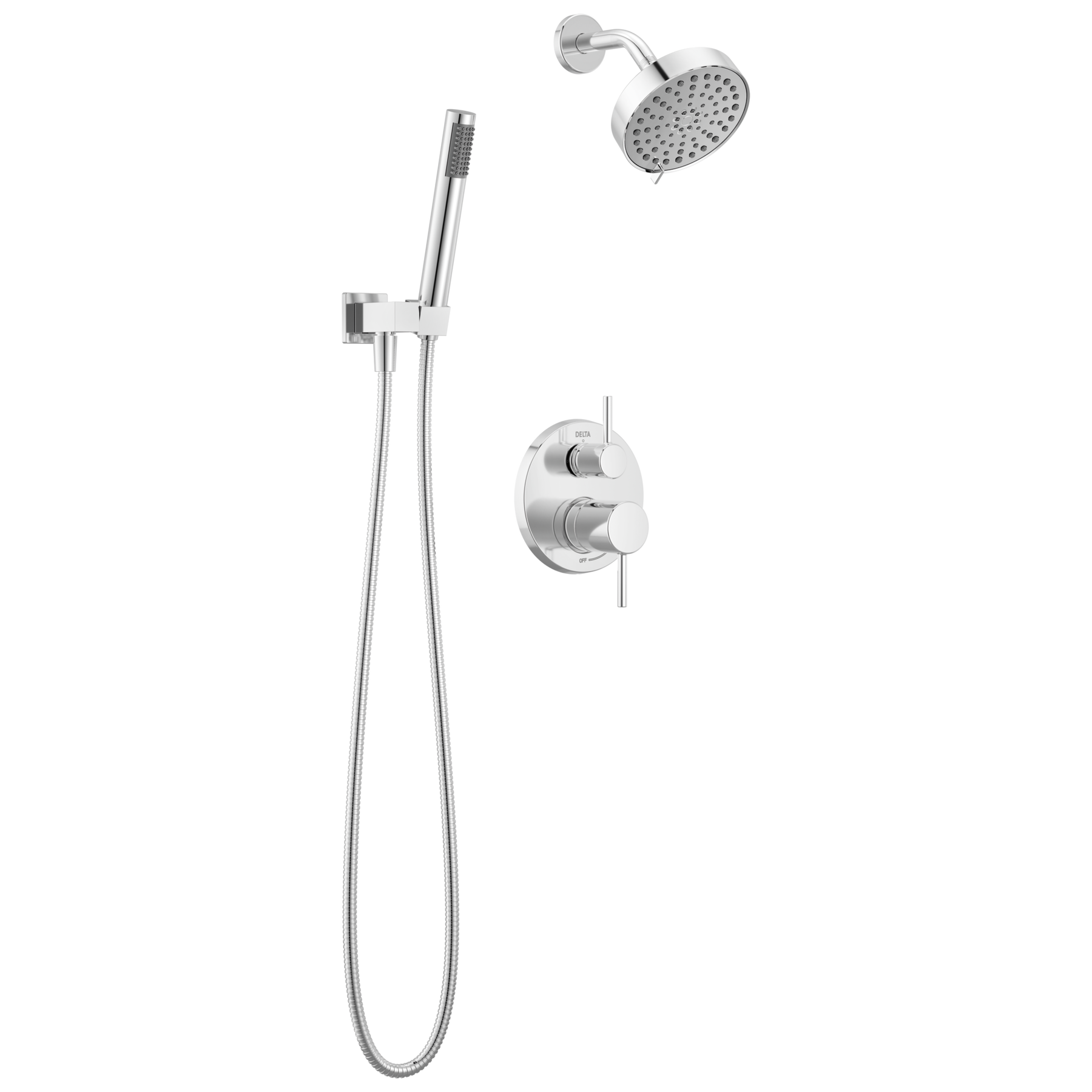 14S Shower Trim w Fixed Head & Hand Shower