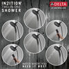 In2ition&reg; H<sub>2</sub>Okinetic&reg; 5-Setting Two-in-One Shower (Recertified)