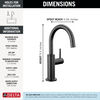 Contemporary Round Beverage Faucet