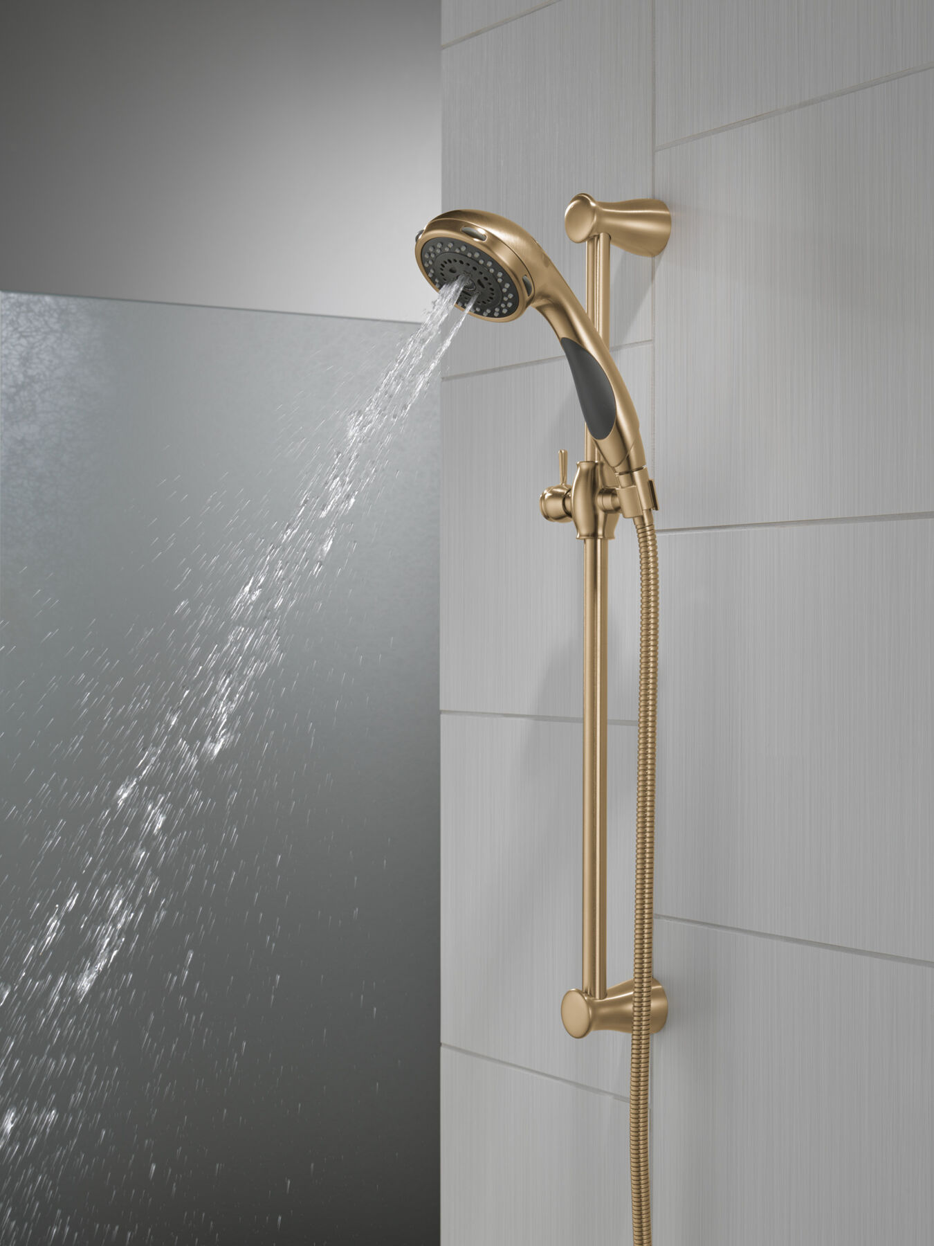 Premium 3-Setting Slide Bar Hand Shower