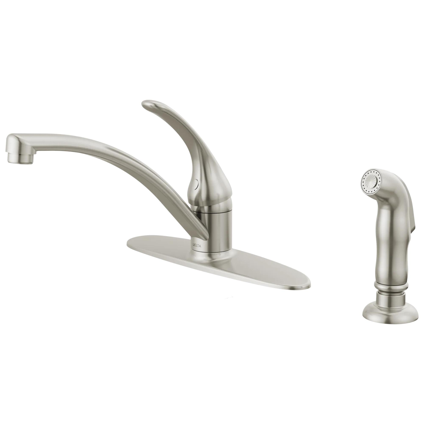 Single Handle Kitchen Faucet with Spray