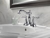 Two Handle Centerset Bathroom Faucet - Metal Pop-Up (Recertified)