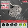 H<sub>2</sub>Okinetic&reg; 5-Setting Contemporary Raincan Shower Head