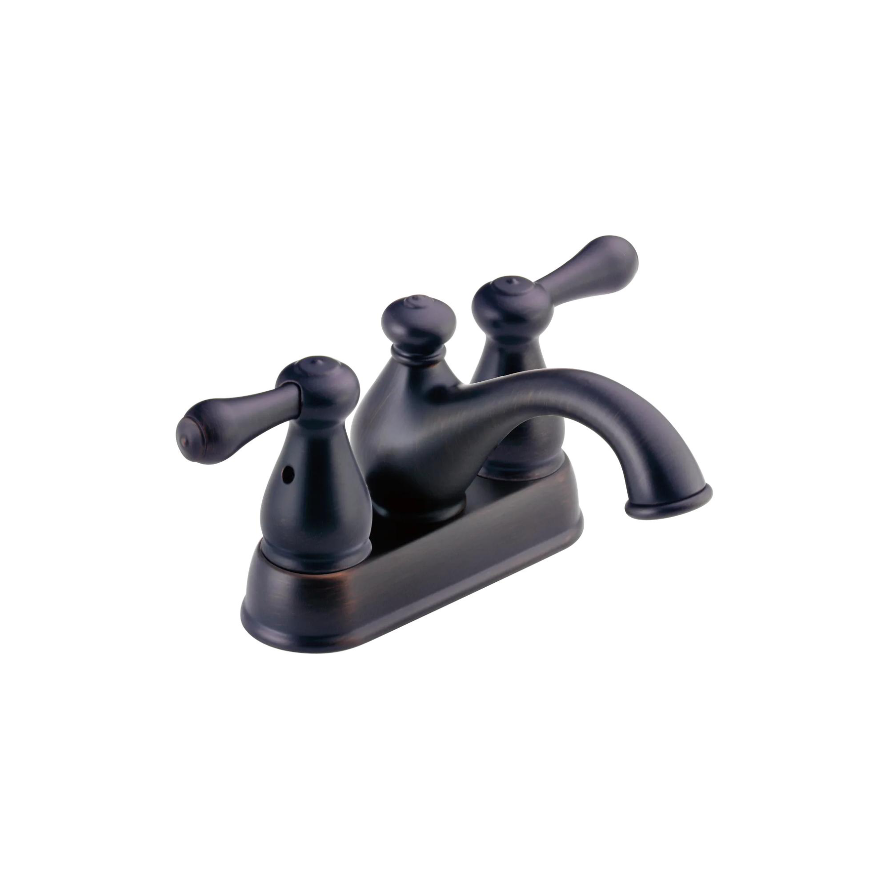 Two Handle Centerset Lavatory Faucet - Metal Pop-Up