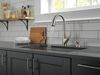 Single Handle Pull-Down Kitchen Faucet with Soap Dispenser and ShieldSpray&reg; Technology (Recertified)