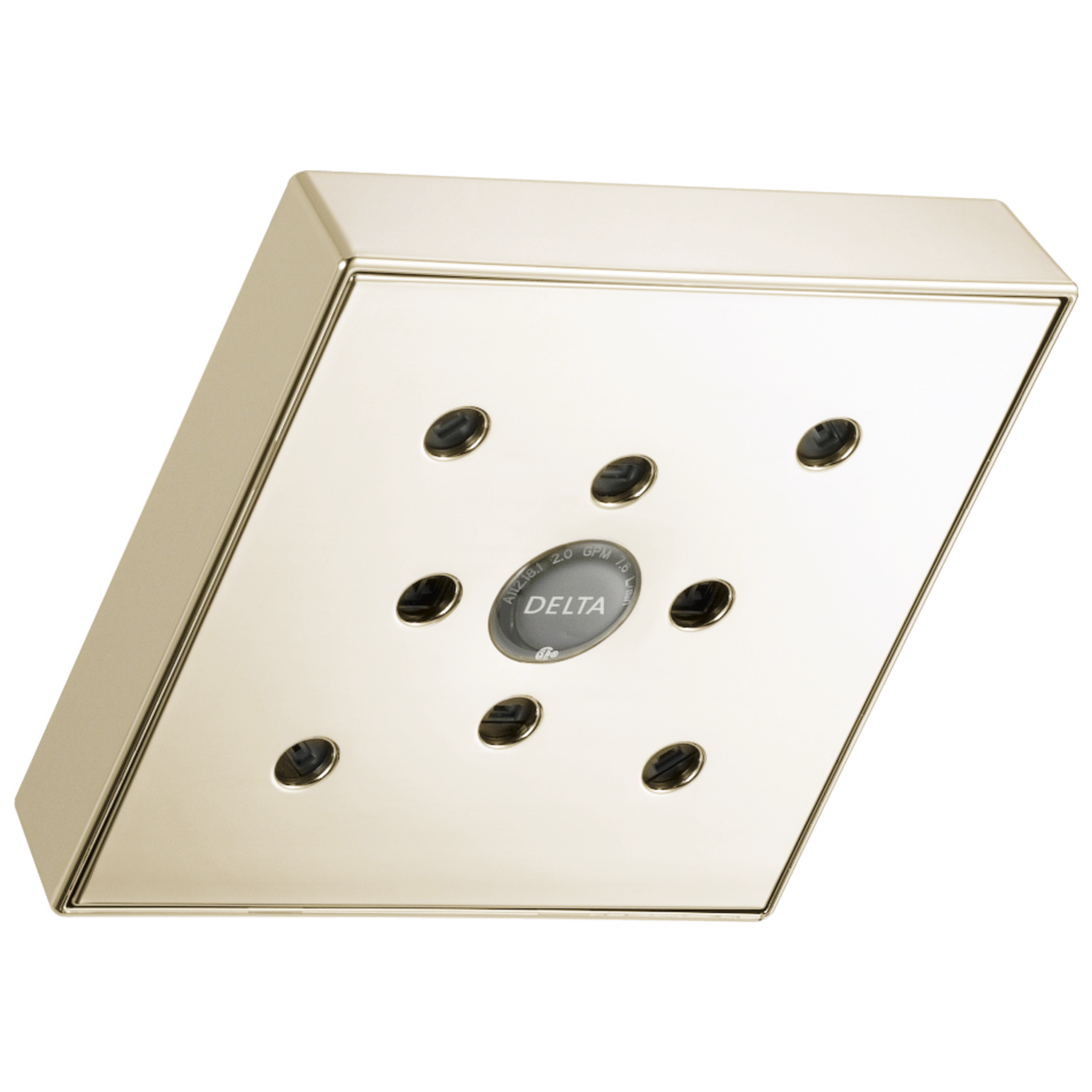 H<sub>2</sub>Okinetic&reg; Single-Setting Raincan Shower Head