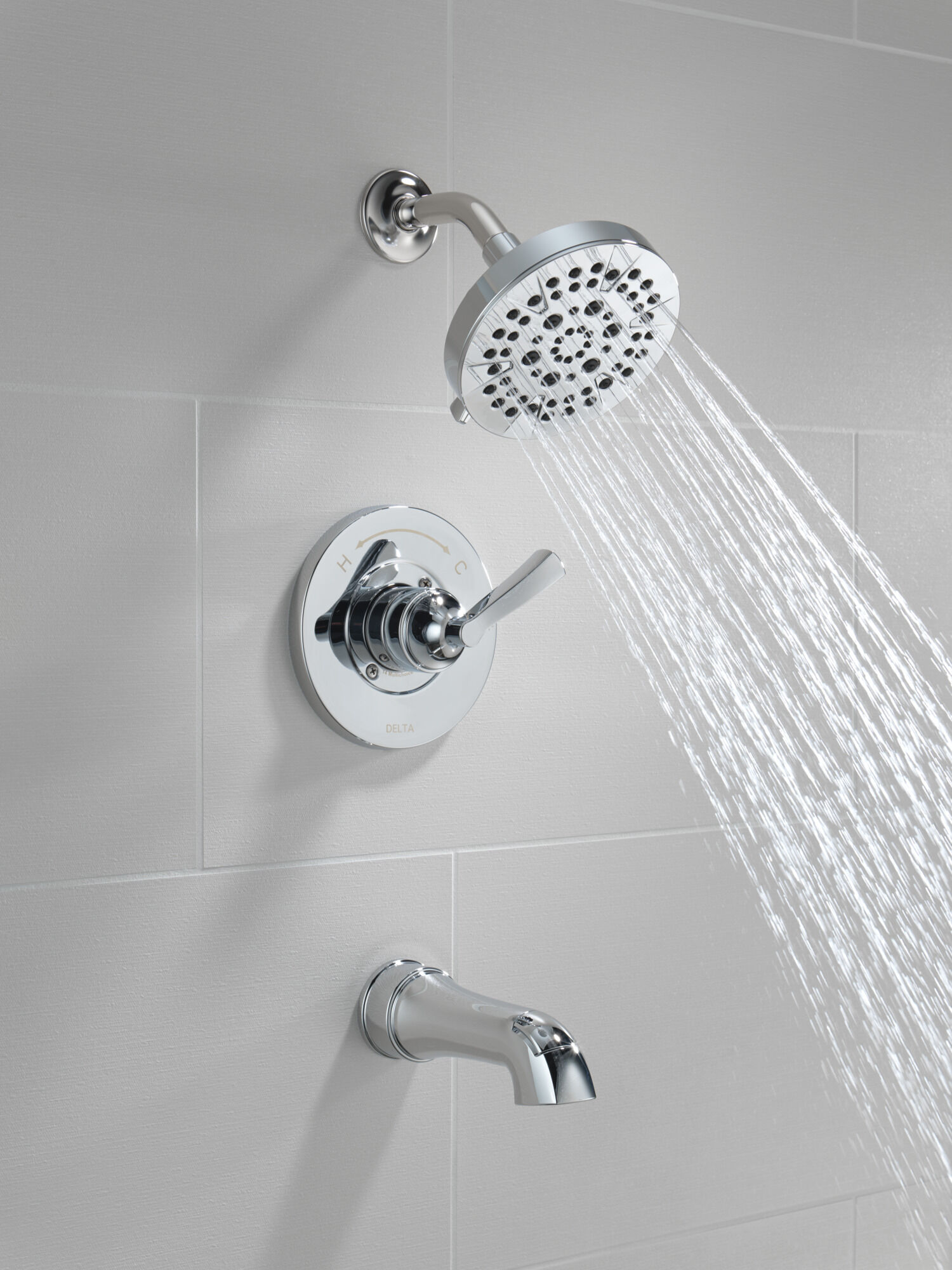 Monitor® 14 Series Tub and Shower in Chrome 144822 | Delta Faucet