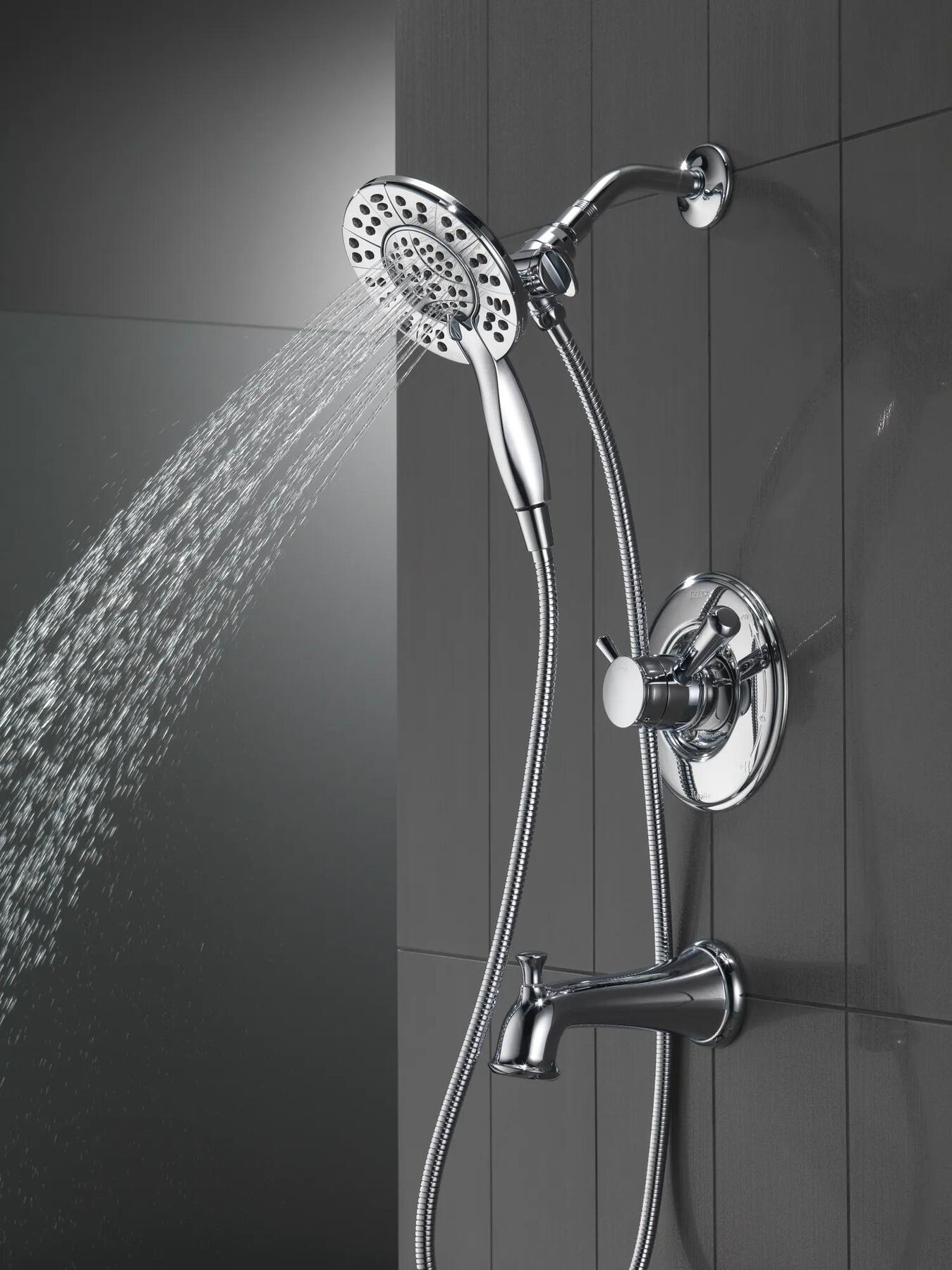 Monitor&reg; 17 Series Tub and Shower Trim with In2ition&reg; Two-in-One Shower
