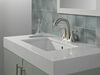 Two Handle Centerset Pull-Down Bathroom Faucet