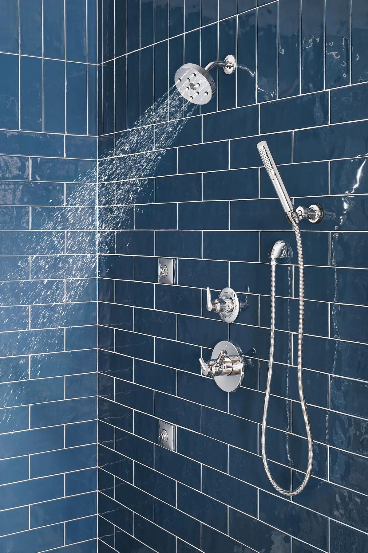 Premium Single-Setting Adjustable Wall Mount Hand Shower