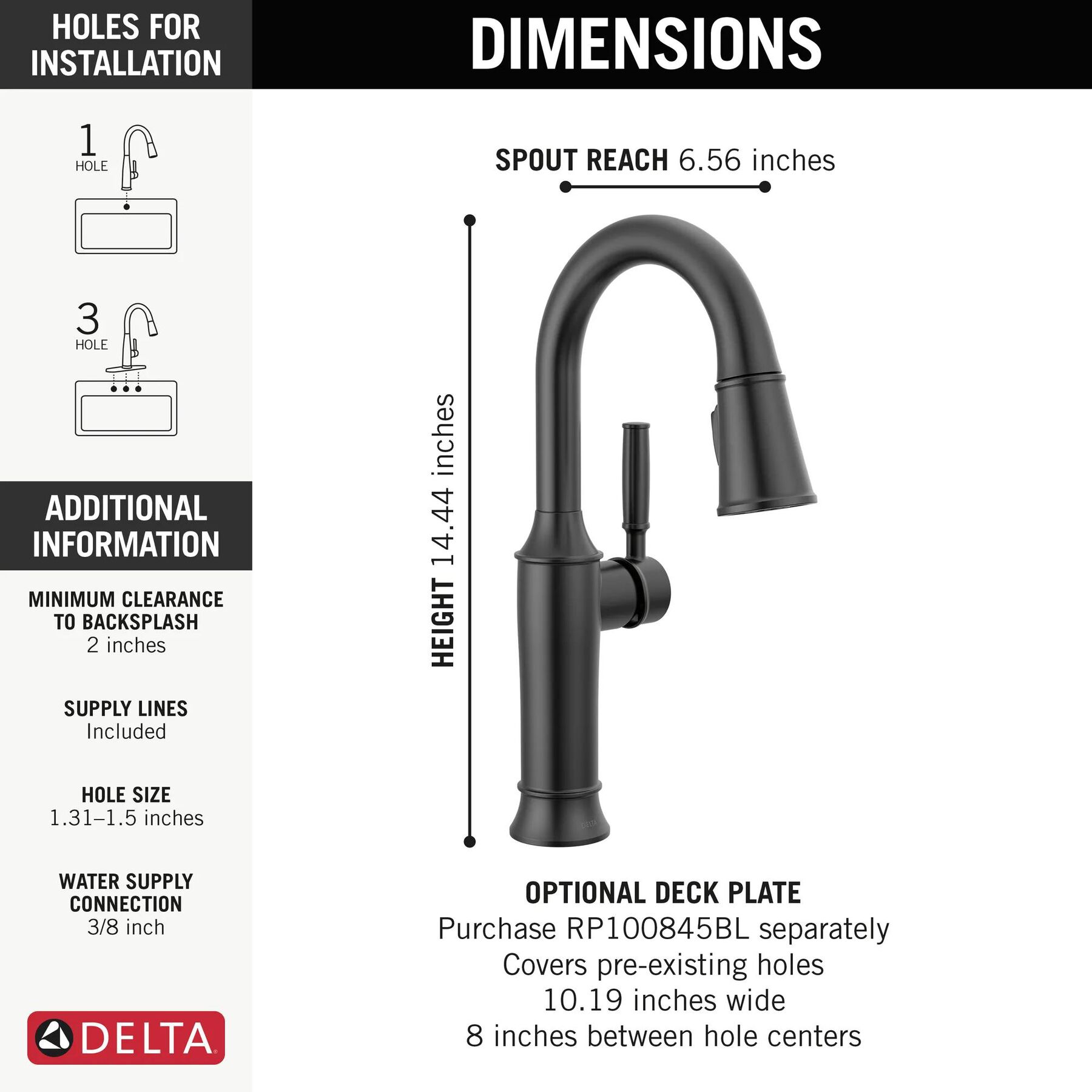 Single Handle Pull-Down Bar / Prep Faucet