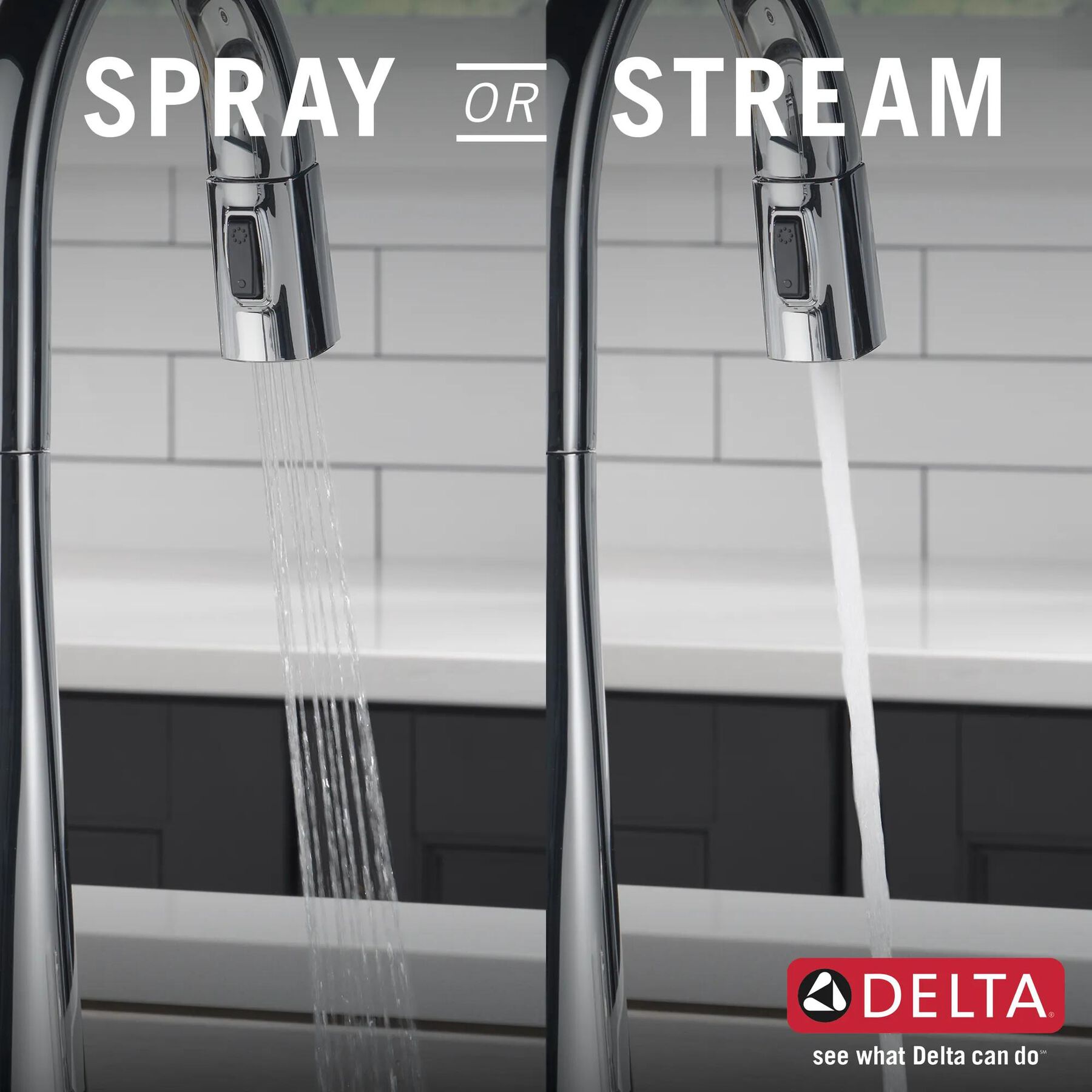 Single Handle Pull-Down Kitchen Faucet With Touch<sub>2</sub>O&reg; Technology(Recertified)