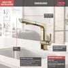 Single Handle Pull Out Kitchen Faucet