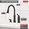 Pull-Down Kitchen Faucet with Soap Dispenser