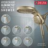 HydroRain&reg; H<sub>2</sub>Okinetic&reg; 5-Setting Two-in-One Shower Head (Recertified)