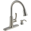 Pull-Down Kitchen Faucet with Soap Dispenser