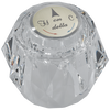 Clear Knob Handle w/Button and Screw (Recertified)