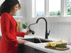 Single Handle Pull-Down Touch<sub>2</sub>O&reg; Technology Kitchen Faucet with Touchless Technology