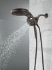 HydroRain&reg; H<sub>2</sub>Okinetic&reg; 5-Setting Two-in-One Shower Head