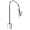 Deck-mount Pure Water Faucet with Gooseneck Spout