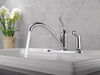Single Handle Kitchen Faucet with Integral Spray (Recertified)