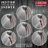 In2ition&reg; H<sub>2</sub>Okinetic&reg; 5-Setting Two-in-One Shower