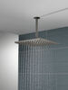 Single-Setting Metal Raincan Shower Head