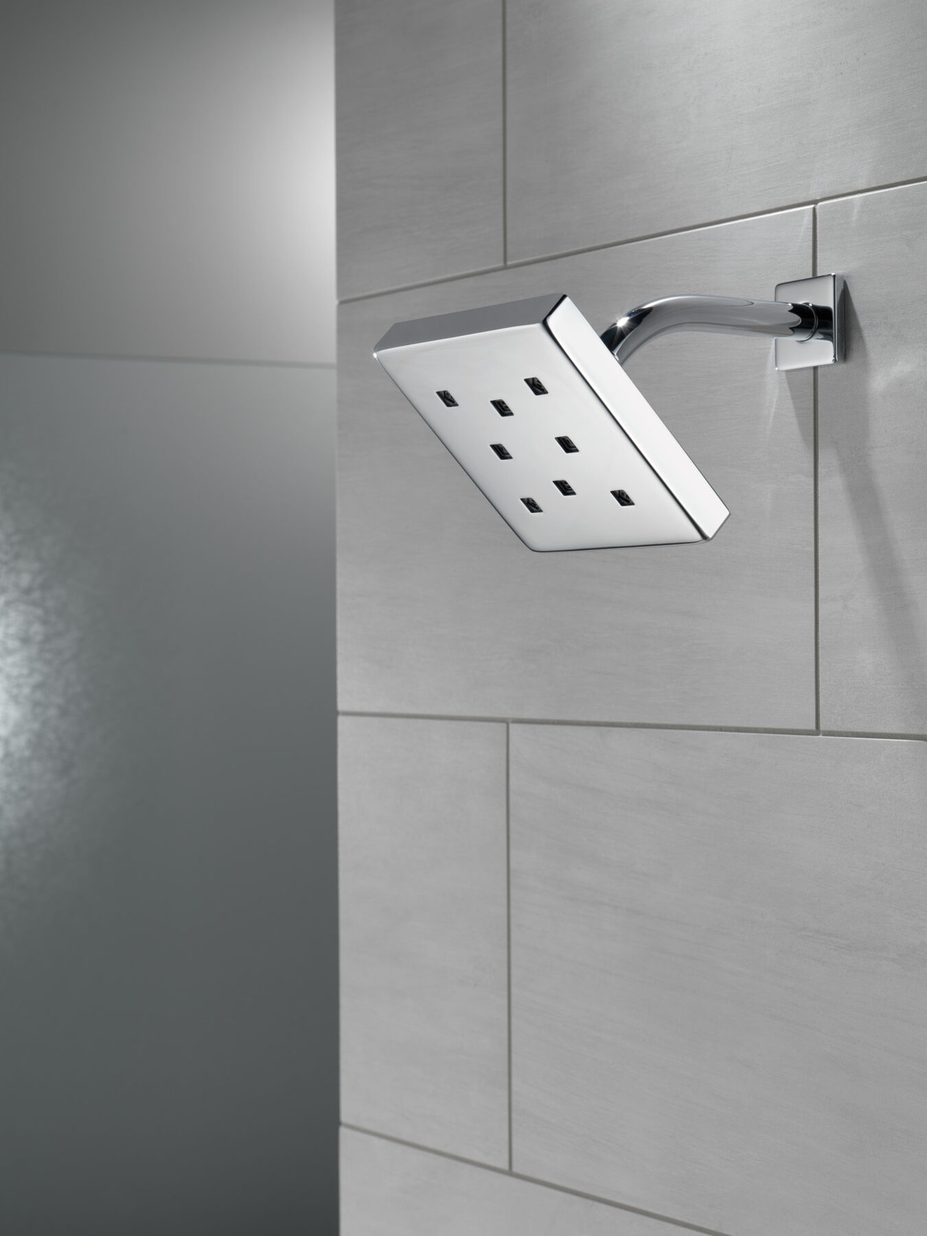 H2Okinetic&reg; Single-Setting Metal Raincan Shower Head