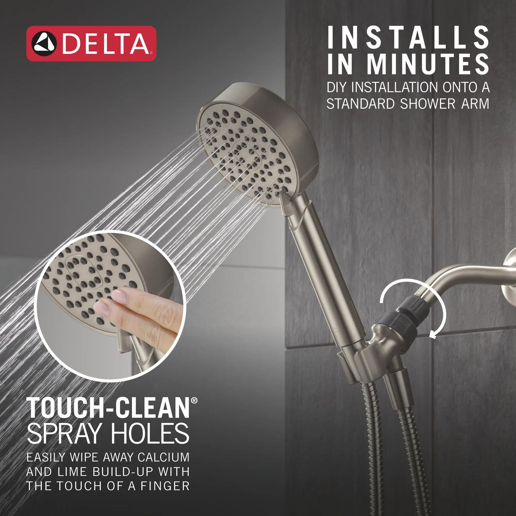 6-Setting Hand Shower