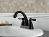Two Handle Centerset Bathroom Faucet
