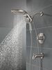HydroRain&reg; H<sub>2</sub>Okinetic&reg; 5-Setting Two-in-One Shower Head