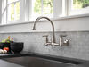 Two Handle Wall Mounted Kitchen Faucet