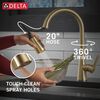 Pull-Down Kitchen Faucet w/Soap (Recertified)