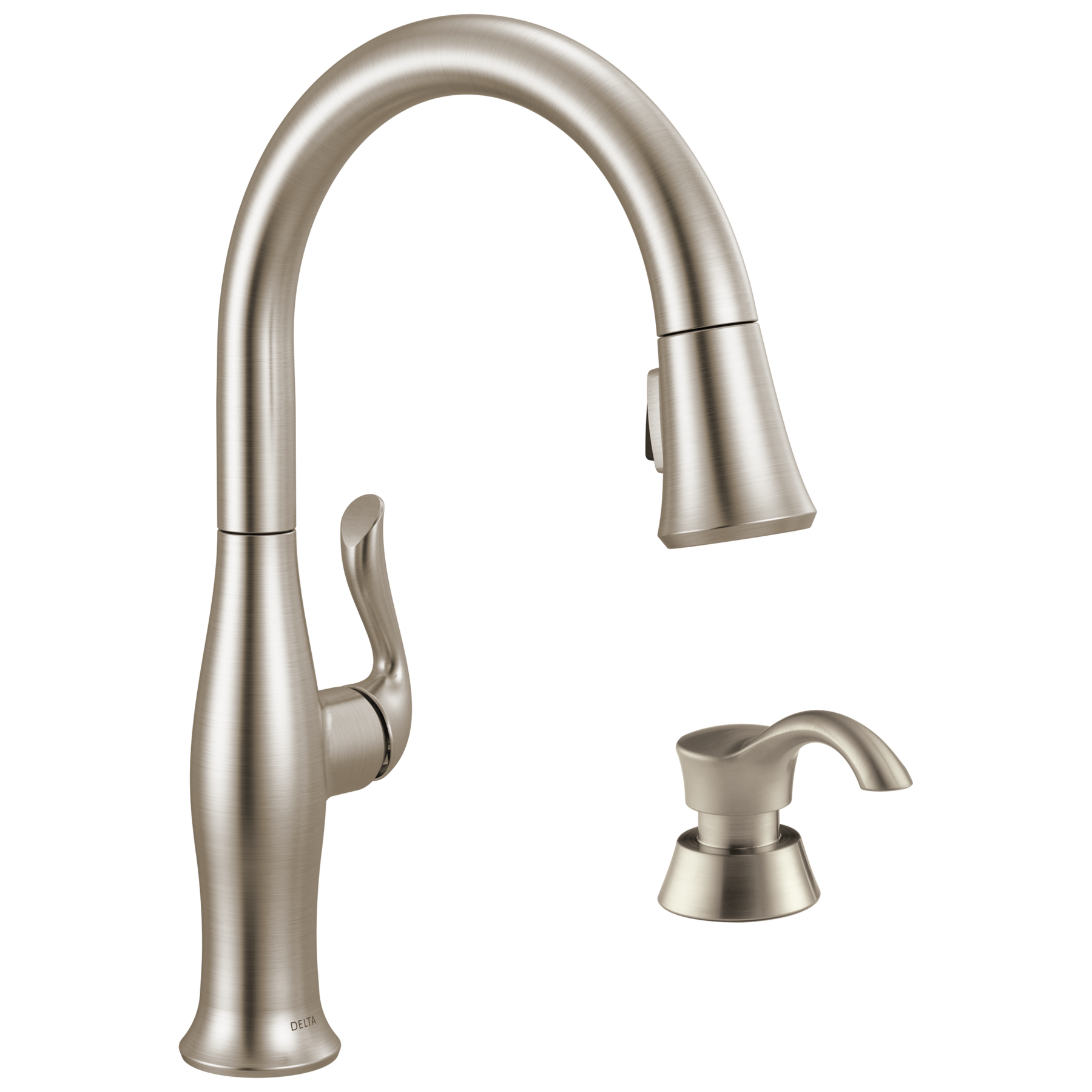 Pull-Down Kitchen 1 Handle with Soap Dispenser Bundle