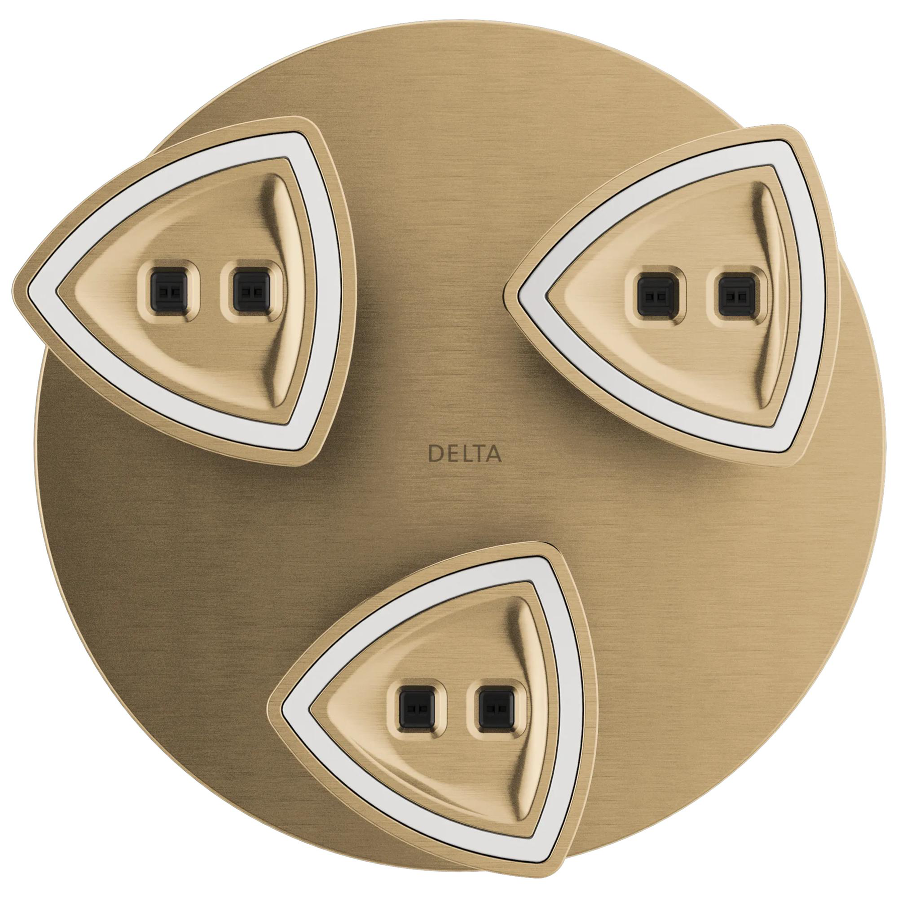 H<sub>2</sub>Okinetic&reg; Pendant Raincan Shower Head with LED Light (Recertified)