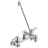 Two Handle 8 In Wallmount Service Sink Faucet
