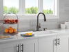 Single Handle Pull-Down Kitchen Faucet with Soap Dispenser and ShieldSpray Technology