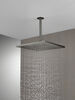 Single-Setting Metal Raincan Shower Head