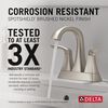 Two Handle Centerset Bathroom Faucet