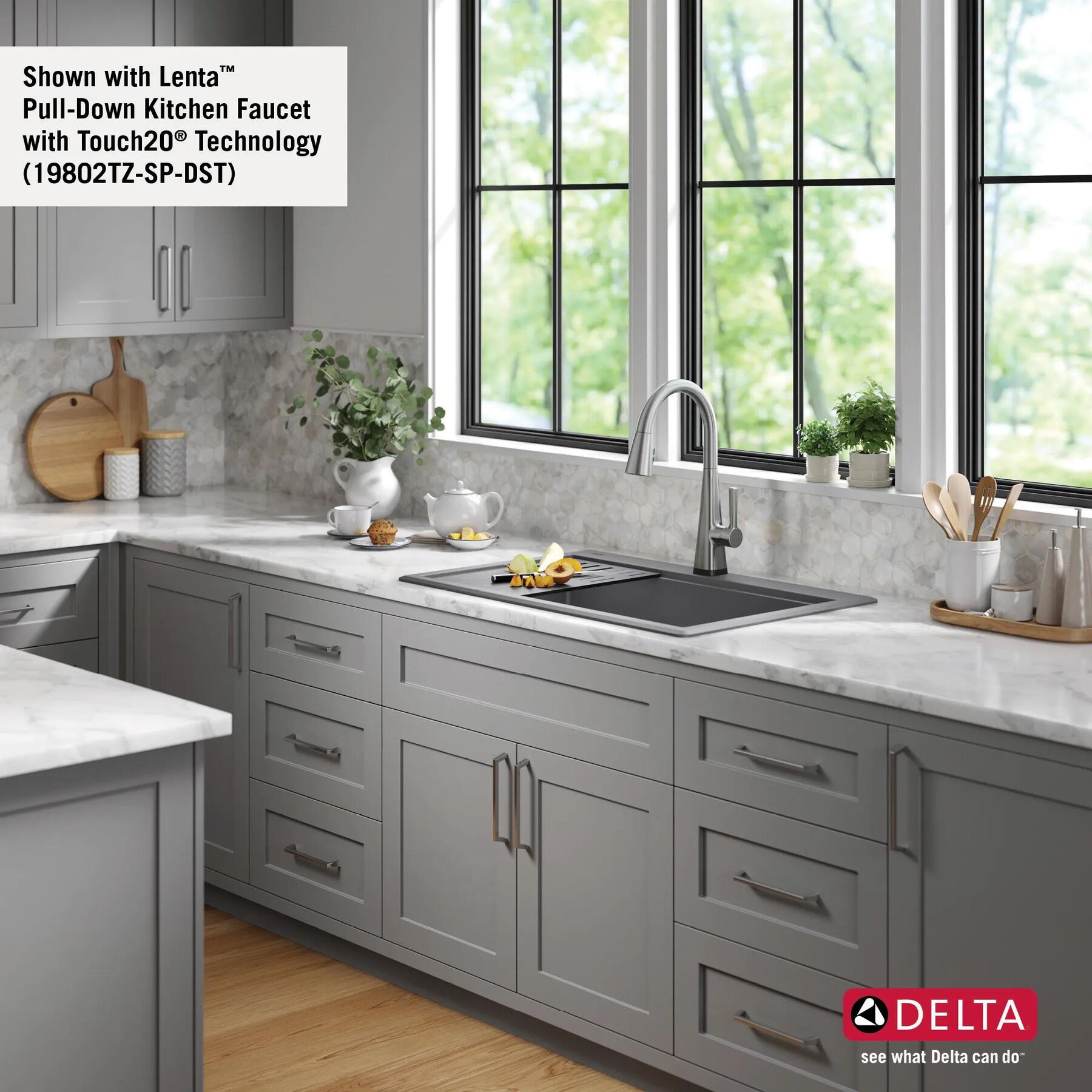 33&rdquo; Granite Composite Workstation Kitchen Sink Drop-In Top Mount Single Bowl with WorkFlow&trade; Ledge and Accessories in Dark Grey