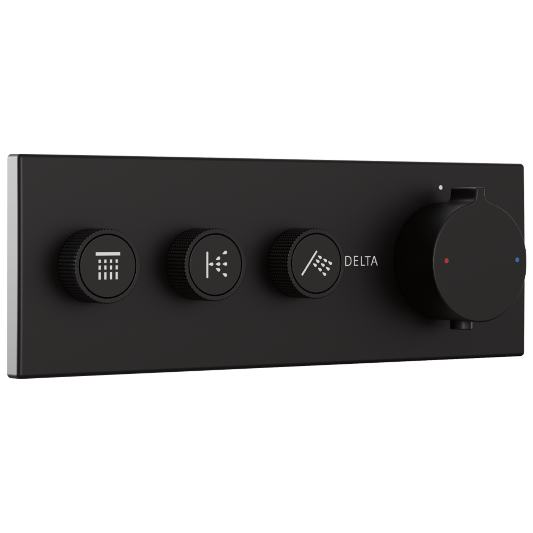 High Flow Push Button Themrostatic Trim 3 Outlet