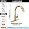 Single Handle Pull-Down Kitchen Faucet (Recertified)
