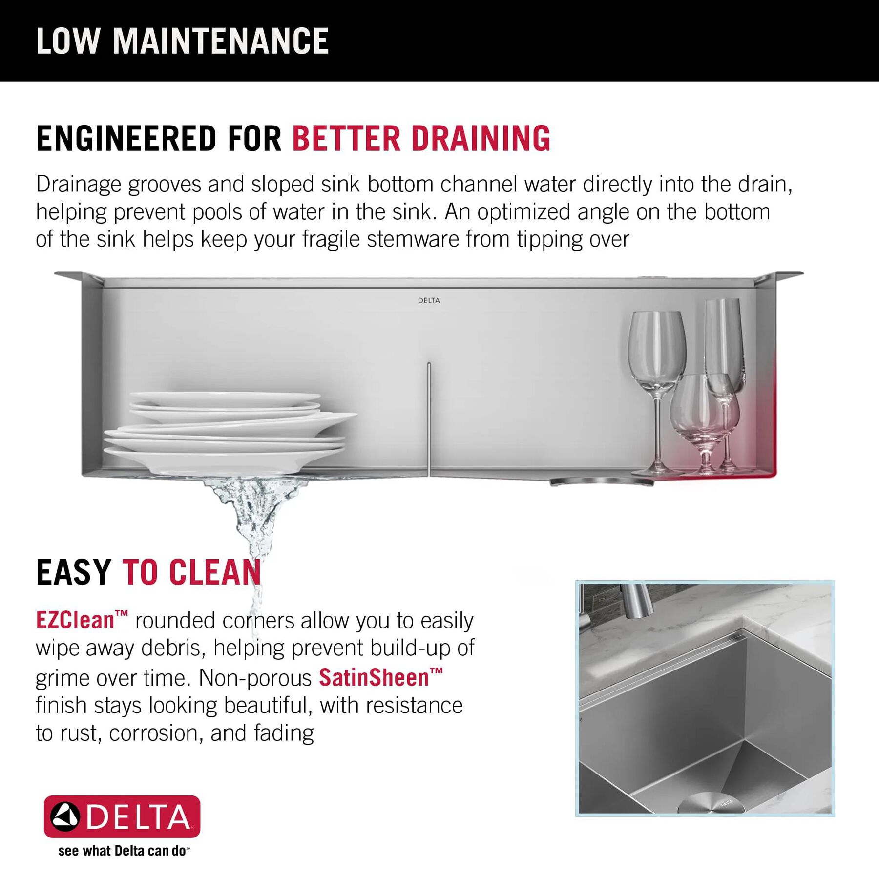 33&rdquo; Workstation Kitchen Sink Undermount&nbsp;16 Gauge&nbsp;Stainless Steel 50/50 Double Bowl with&nbsp;WorkFlow&trade; Ledge and&nbsp;Accessories