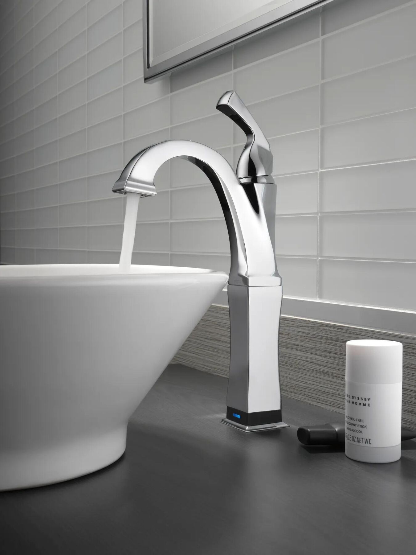 Single Handle Vessel Bathroom Faucet with Touch<sub>2</sub>O.xt&reg; Technology