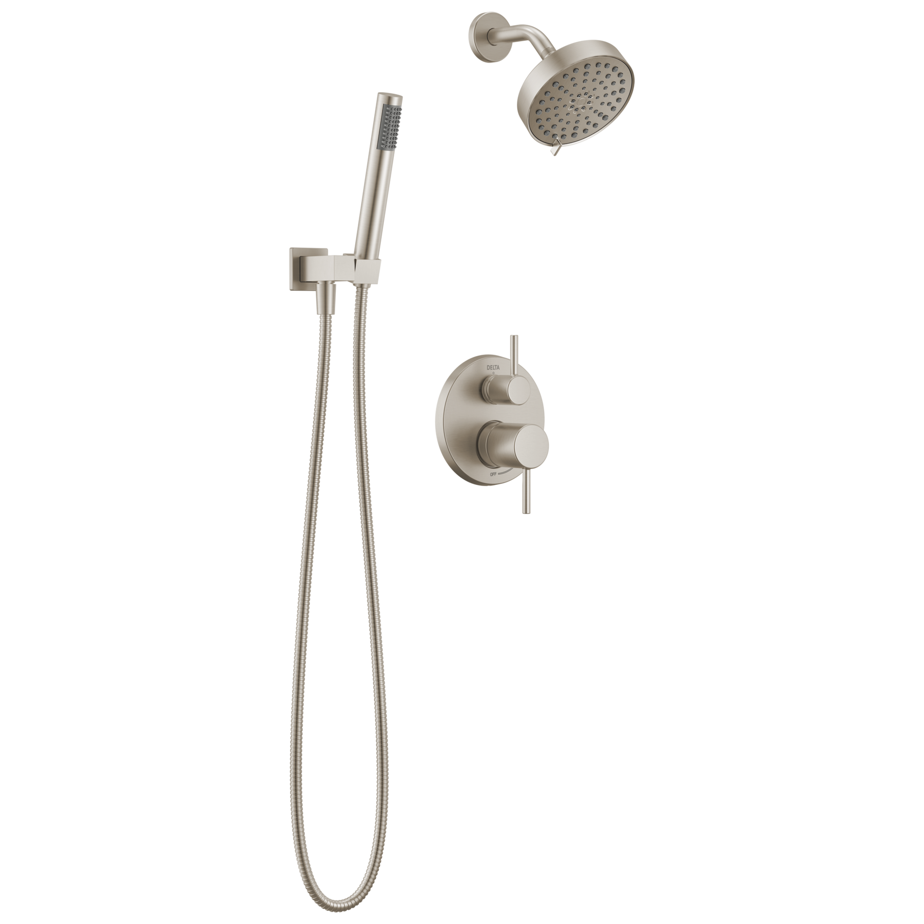 14S Shower Trim w Fixed Head & Hand Shower