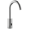 Single Hole Electronic Gooseneck Lavatory Faucet for Cold or Premixed - Battery Operated