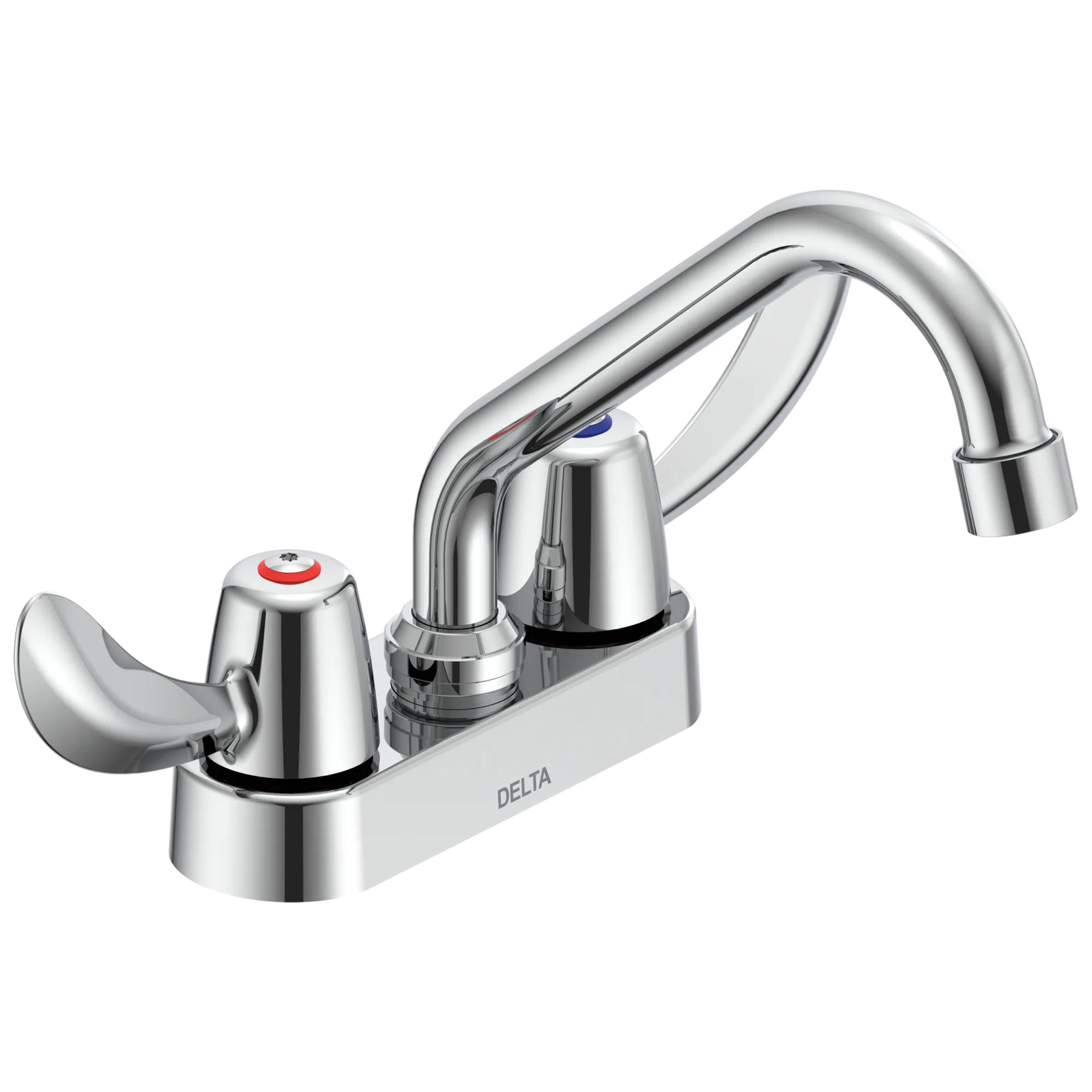 Two Handle 4 In Deck-Mount Faucet