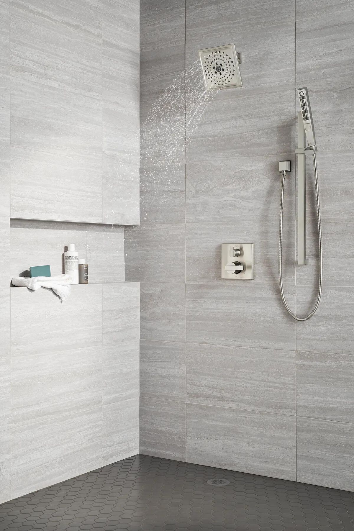 H<sub>2</sub>Okinetic&reg; Hand Shower 1.75 GPM w/Slide Bar 4S