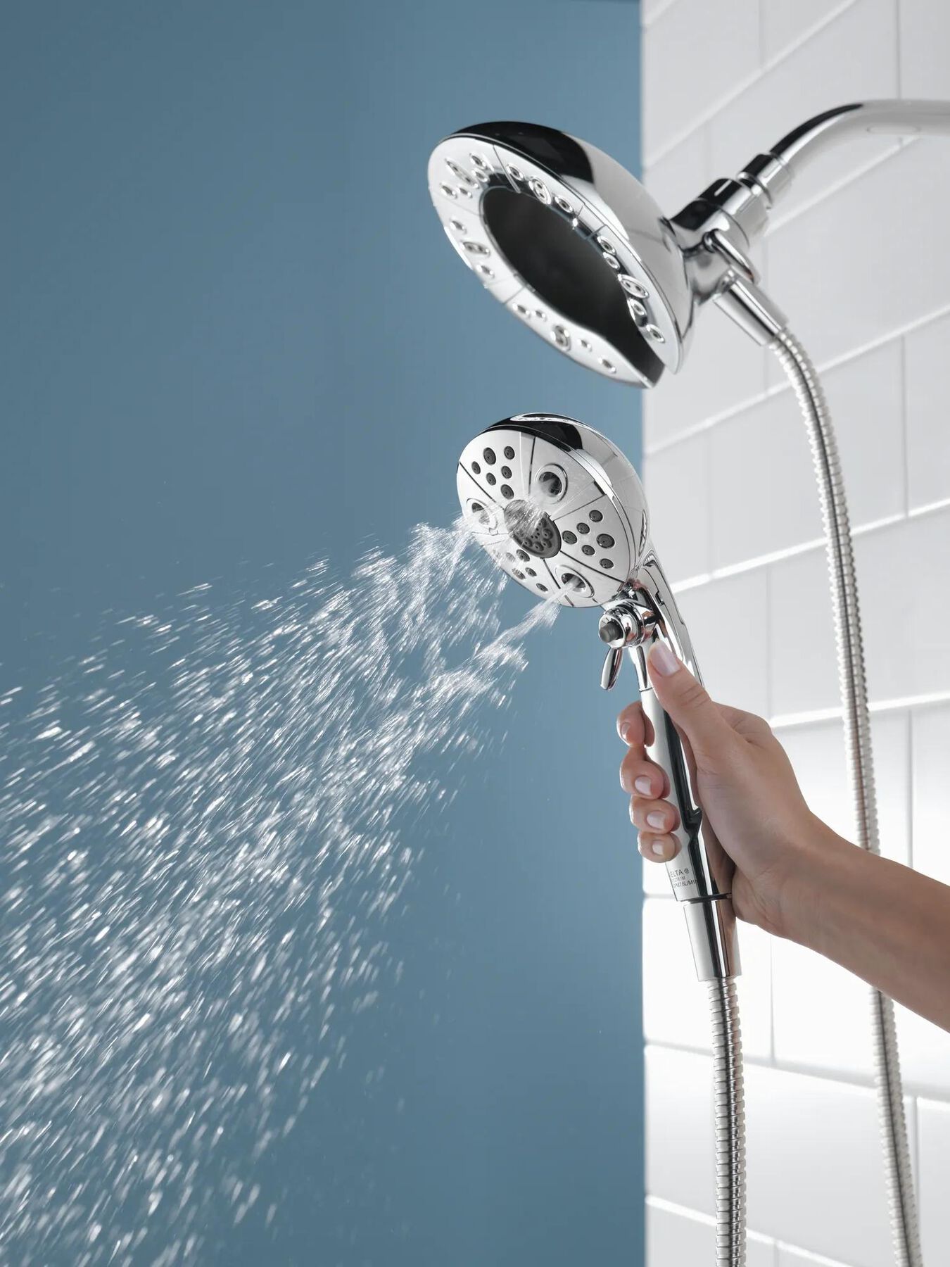 H2Okinetic&reg; In2ition&reg; 5-Setting Two-in-One Shower