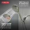 6-Setting Hand Shower with Cleaning Spray